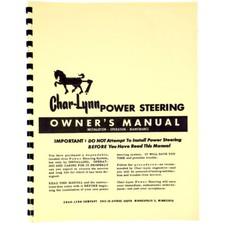 Char lynn power for sale  Dansville
