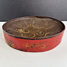 Vintage Barbados Calypso Steel Street Drum Feito à Mão Arte Folclórica Pintada à Mão comprar usado  Enviando para Brazil