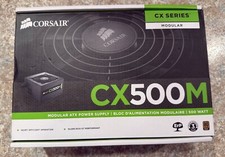 Fonte de alimentação CORSAIR CX500M 500W ATX na caixa pouco usada comprar usado  Enviando para Brazil