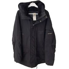 Carhartt black parka for sale  Peabody