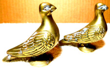 Brass pair doves for sale  Austin
