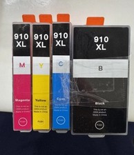Cartuchos de tinta 4 peças 910XL para HP OfficeJet Pro 8010 8015 8020 8021 8022 8025 8028 comprar usado  Enviando para Brazil