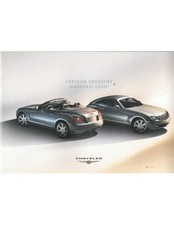 Brochure chrysler crossfire d'occasion  Paris XX