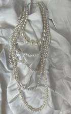 Long imitation pearl for sale  LONDON