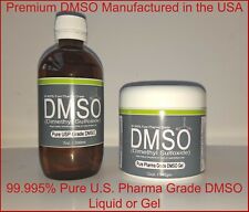99.995% DMSO puro não diluído grau farmacêutico dimetil sulfóxido líquido / gel comprar usado  Enviando para Brazil