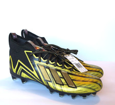 Chuteiras de futebol Adidas Freak 23 em linha (13) masculinas NOVAS HP2446 douradas/pretas comprar usado  Enviando para Brazil