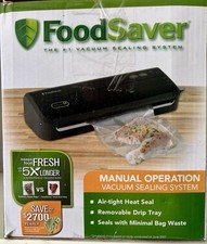 Máquina seladora a vácuo FoodSaver FM2000 com sacos - Preto comprar usado  Enviando para Brazil