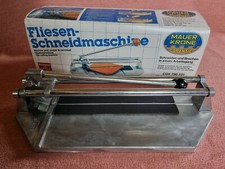 Mauer krone fliesenschneidemas gebraucht kaufen  Ratekau