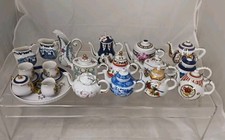 Joblot miniature porcelain for sale  HIGH PEAK
