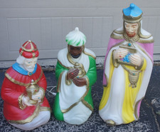 Vintage nativity wisemen for sale  Lake Geneva