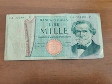 Banconota 1000 lire usato  San Cassiano