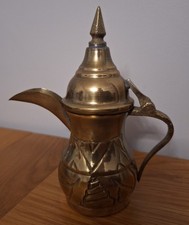 Vintage brass dallah for sale  CARSHALTON
