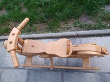 Motorrad wippe holzspielzeug gebraucht kaufen  Glonn