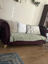 Three seater soffa for sale  CRAWLEY