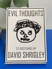 Evil thoughts postcards for sale  WIMBORNE