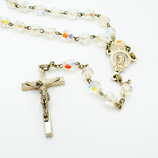 Vintage glass rosary for sale  STEVENAGE