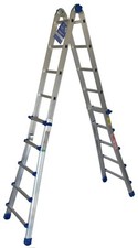 Scala alluminio telescopica usato  Valva