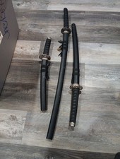 Samurai swords black for sale  North East