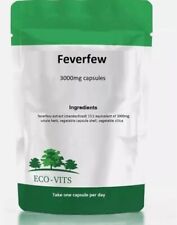 Cápsulas Feverfew 3000mg – Alívio natural da enxaqueca e suporte ao bem-estar à base de plantas comprar usado  Enviando para Brazil