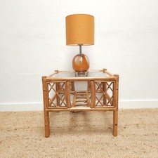 Vintage bamboo coffee for sale  MINEHEAD