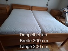 Doppelbett 200x200 inkl gebraucht kaufen  Eggenstein-Leopoldshafen