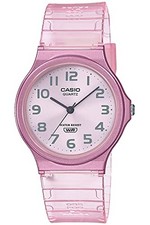 Relógio feminino CASIO MQ-24S-4BJF rosa transparente não usado na caixa comprar usado  Enviando para Brazil
