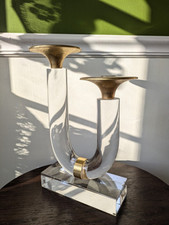 Candelabro acrilico lucite usato  Spedire a Italy