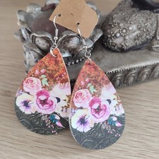 Boucles oreilles goutte d'occasion  Serres-Castet