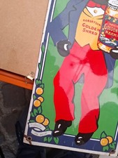 Targa smaltata vintage usato  Casalnuovo di Napoli