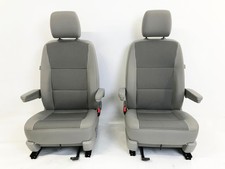 Oryginalne komfortowe fotele VW T6 fotel kierowcy fotel pasażera obrotowe fotele tkanina visitamo na sprzedaż  PL
