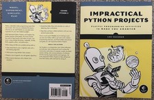 Impractical Python Projects - Lee Baughan, No Starch Press / paperback, like new, usado comprar usado Impractical Python Projects - Lee Baughan, No Starch Press / paperback, like new, usado comprar usado  Enviando para Brazil
