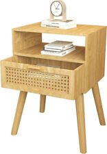 Nightstand rattan door for sale  Roselle