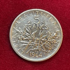 Francs argent semeuse d'occasion  Montpellier-