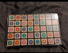 Alphabet rubber stamps for sale  SOUTHAMPTON