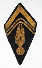 Ancien insigne tissu d'occasion  Senozan