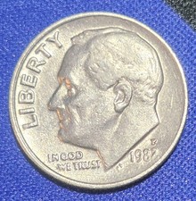 1982 roosevelt dime. for sale  Brighton