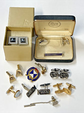 Vintage cufflinks lapel for sale  Colonial Beach