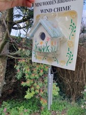 Mini wooden birdhouse for sale  GLASGOW