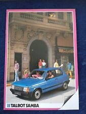 Talbot samba gls gebraucht kaufen  Vechta