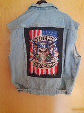 Vintage jeansjacke ärmellos gebraucht kaufen  Kraichtal