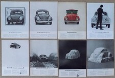 27 Vintage Volkswagen VW Ads Fusca/Estação Vagão/Sedan Life Magazine Anos 1960 etc comprar usado  Enviando para Brazil