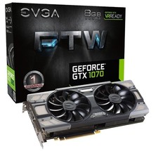 EVGA GeForce GTX 1070 FTW GAMING ACX 3.0, 8GB GDDR5, LED RGB, caixa original comprar usado  Enviando para Brazil