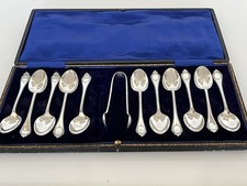 Cased set silver for sale  FALKIRK