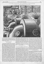 Victor Turbines at Appleton, Wisconsin estampa antiga 1892 comprar usado Victor Turbines at Appleton, Wisconsin estampa antiga 1892 comprar usado  Enviando para Brazil