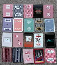 Troca original de cartas de baralho cassinos Golden Nugget Planet Hollywood Burswood, usado comprar usado  Enviando para Brazil