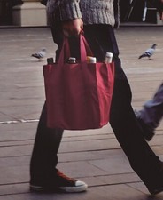 Elegante borsa portabottiglie usato  Faenza