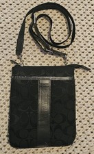 Black coach bag for sale  Arlington