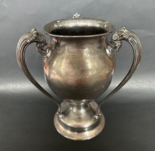 Antigua urna trofeo taza Mineola gancho y escalera compañía segunda mano  Embacar hacia Mexico
