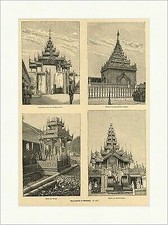 Birma bauten mandalay gebraucht kaufen  Grabenstätt