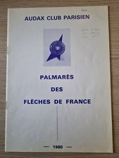 Palmarès flèches cyclotouris d'occasion  Paris XV